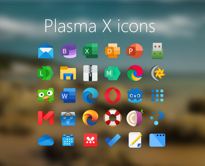 PlasmaX icon theme