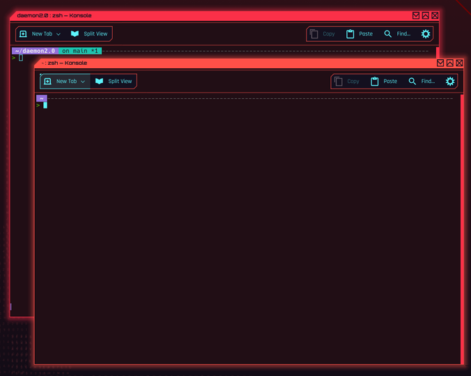 Daemon-2.0 Window Decorations