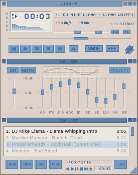 Enemae by Seph for Winamp 2.95