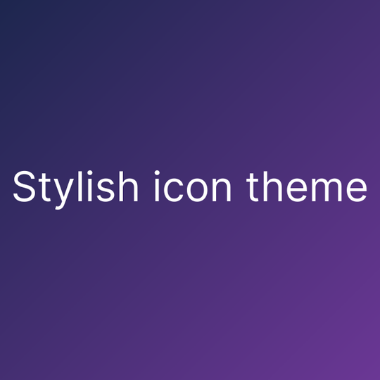 Stylish-icon-theme