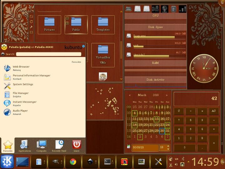 SteampunK Plasma Theme