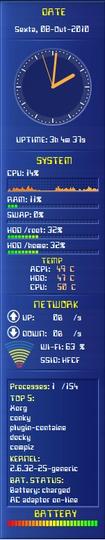 Blue Conky