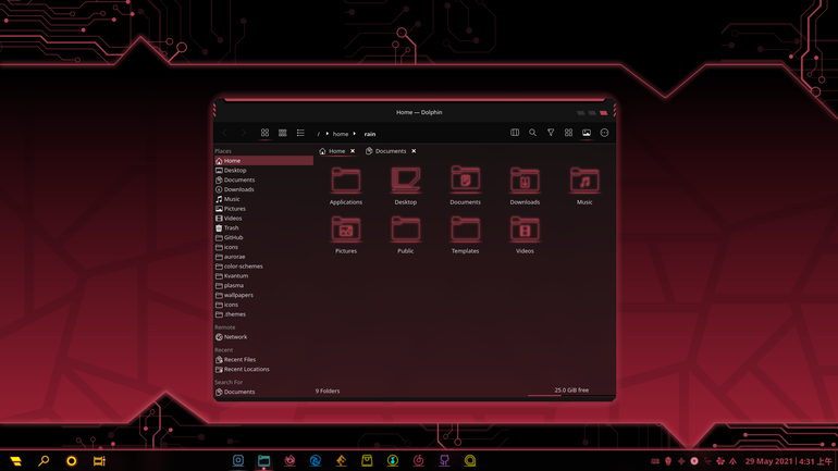 LyraS-dark Aurorae Theme