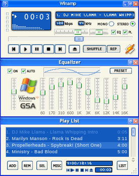>Windows Xp Styled Skin from GSA <