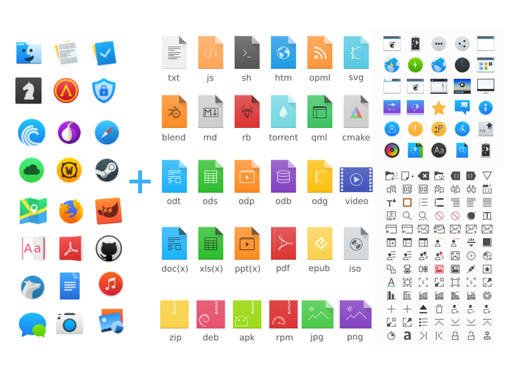 Breeze + La Capitaine apps icons