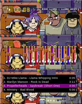 Gorillaz In Couch