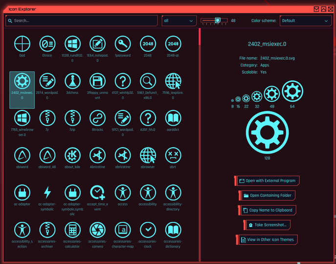 Daemon-2.0 Icon Theme
