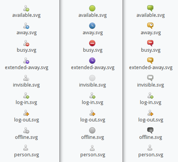elementary & Humanity themes for Pidgin