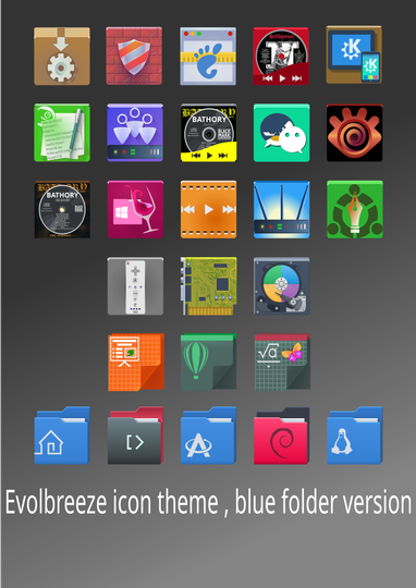 Evolbreeze icon theme