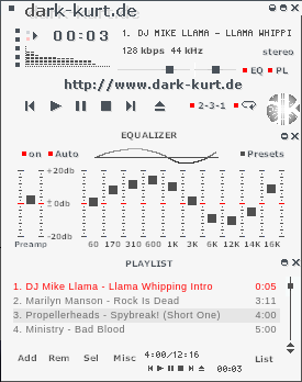 "dark-kurt.de" fr WinAMP