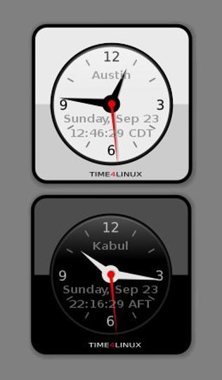World Clock Screenlet