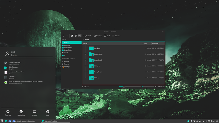 Materia-Manjaro