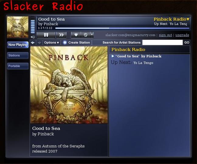 Slacker Screenlet