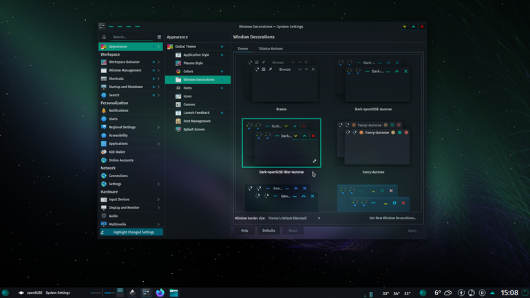Dark-openSUSE-Blur-Aurorae
