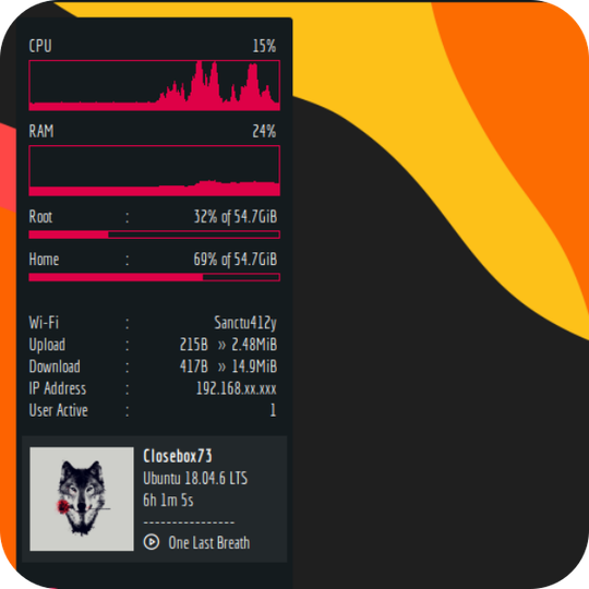 Eltanin - Conky theme