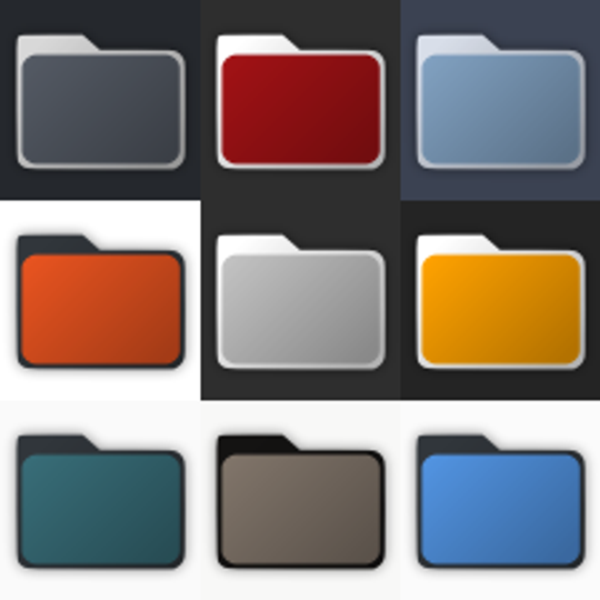 Monochrome Icons Using the Plasma Theme Color Scheme