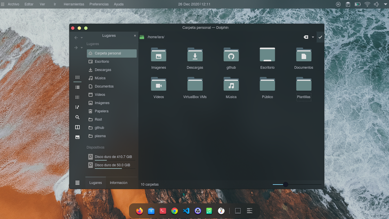 Ant-Dark KDE