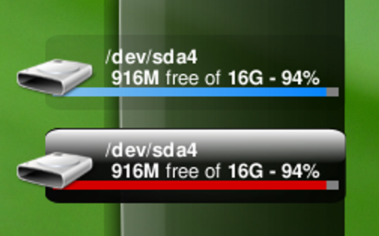 Disk Usage Screenlet