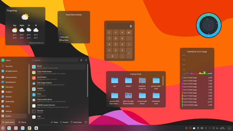 Colloid dark plasma theme