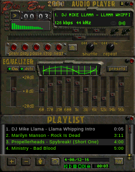 PipBoy 2000 Audio Player