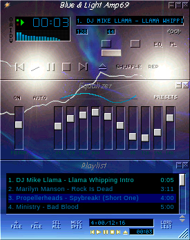 "Blue & Light Amp69"