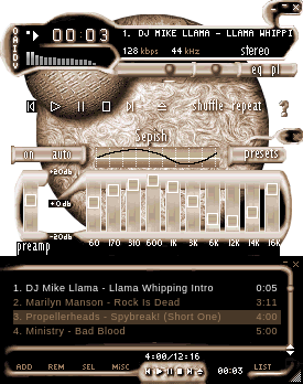 Sepish - Skin For Winamp