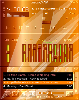 Dot Hack Amp Altimit Desktop Orange
