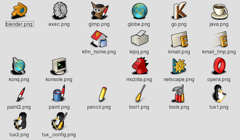 Free Icons 0.4 REVISED for Trinity Desktop TDE/KDE3