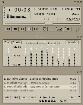 Sandsten Winamp Skin