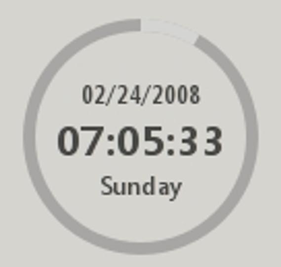 Circle Clock