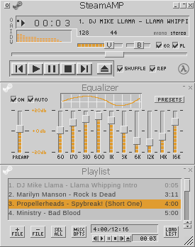 SteamAmp v2.0.